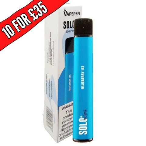 Blueberry Ice - Vapepen Solo+ Extra