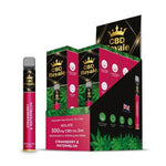 Strawberry & Watermelon - 300mg CBD Royale 600 puffs vape disposable